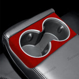 2024 Model 3 Highland Alcantara Rear Seat Cup Cover For Tesla