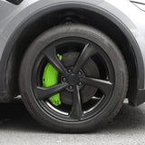 Set of 4 Red Brake Caliper Covers for Tesla Model Y - Enhanced Style for 2025+ Models