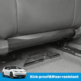 Stainless Steel Seatback Anti-Kick Lower Cover For VW ID.3 2024-2025(2PCS)