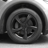 Set of 4 Red Brake Caliper Covers for Tesla Model Y - Enhanced Style for 2025+ Models