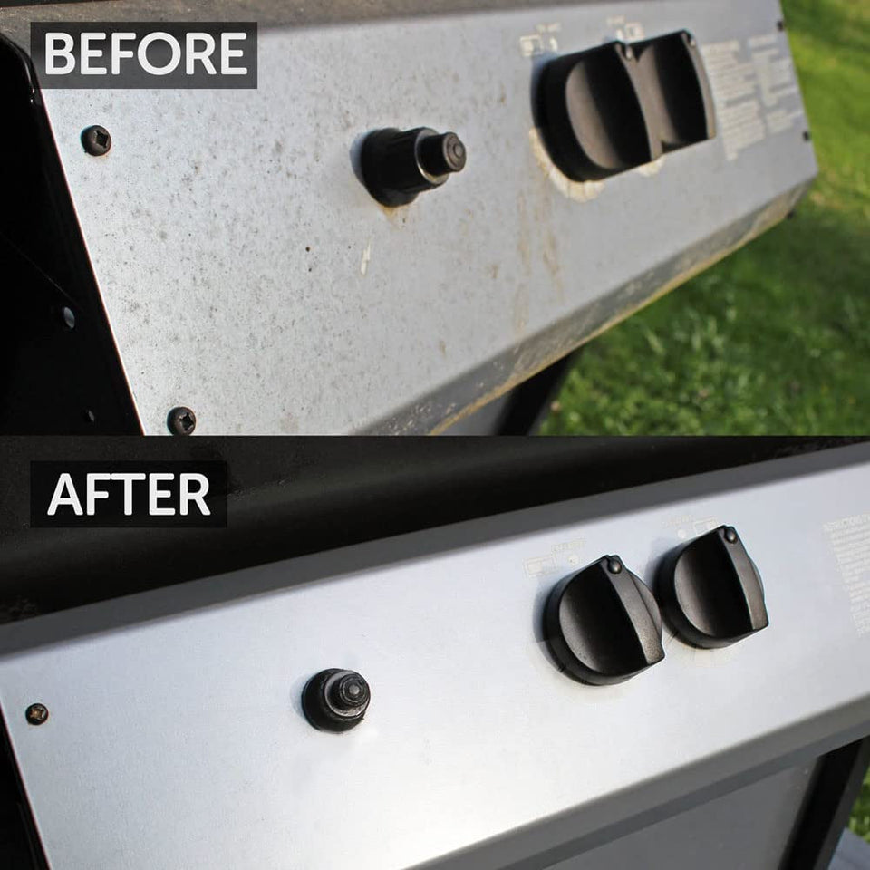 - BBQ Grill Cleaner Oil | 100% Plant-Based & Vegan | Best for Cleaning Barbeque Grills & Grates | Use with Wooden Scrapers. Brushes. Accessories & Tools | Great Gift for Dad! (8Oz)