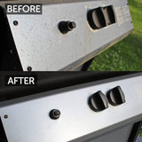 - BBQ Grill Cleaner Oil | 100% Plant-Based & Vegan | Best for Cleaning Barbeque Grills & Grates | Use with Wooden Scrapers. Brushes. Accessories & Tools | Great Gift for Dad! (8Oz)