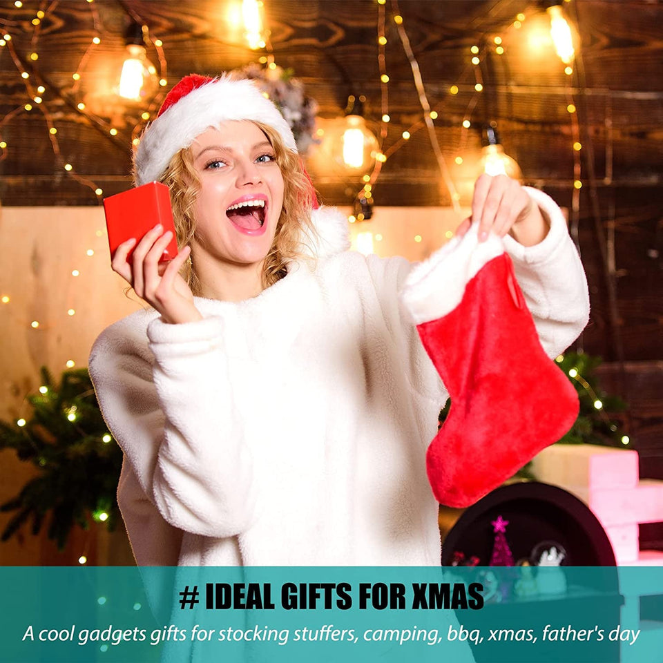 KUNIFU BBQ Grill Scraper. Stocking Stuffers. Bristle-Free for Griddle. Kitchen Gadgets Cleaner. Camping Accessories. Ideal Gifts for Christmas. for Men. Dad. Husband. Boyfriend. Fathers Day