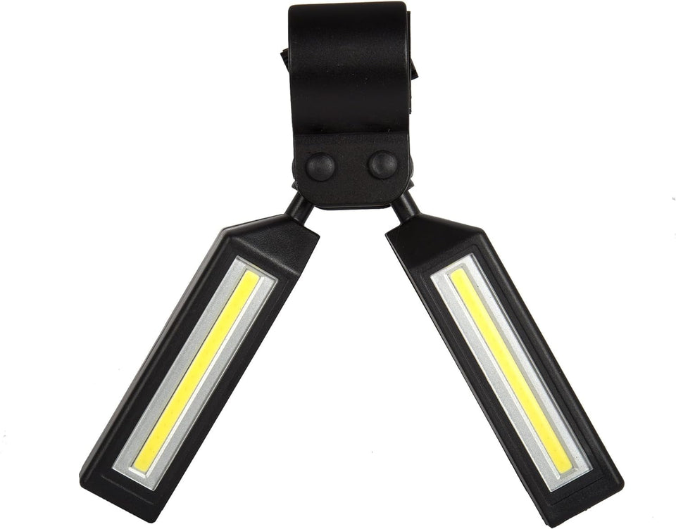 360-Degree Rotating LED Outdoor BBQ Grill Light. 5 X 7 Inches. Black