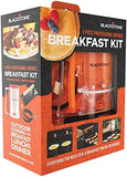 1543 Griddle Breakfast Kit 4 Piece Set Include Batter Dispenser. Bacon Press. Two Egg/Pancake Rings with Handle-Best Indoor-Outdoor Cooking Accessory. Multiple