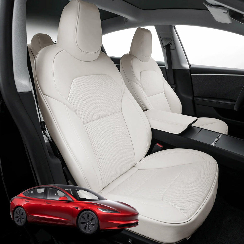 Luxury Highland Seat Cover for 2024+ Tesla Model 3 - Complete Protection and Style!