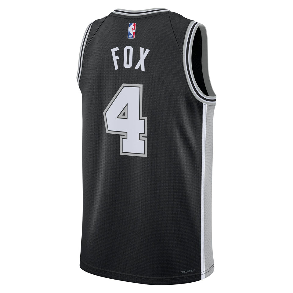 De'Aaron Fox San Antonio Spurs 2026 Icon Edition NBA Swingman Jersey