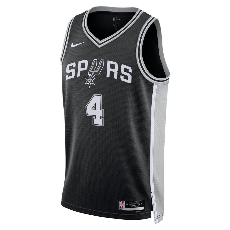 De'Aaron Fox San Antonio Spurs 2026 Icon Edition NBA Swingman Jersey