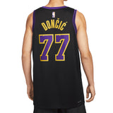NBA Los Angeles Lakers Luka Dončić Nike 2025-26 City Edition Swingman Jersey - Black