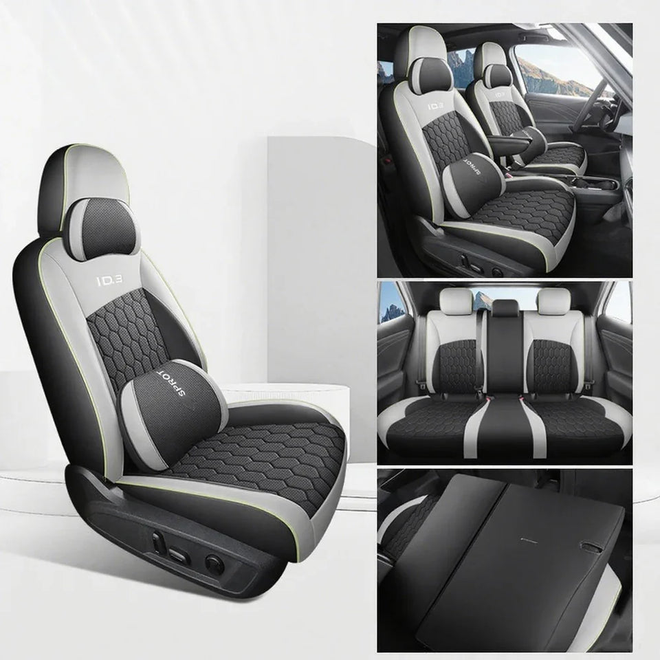 Leather Full-covered Car Seat Covers For VW ID.3 2024