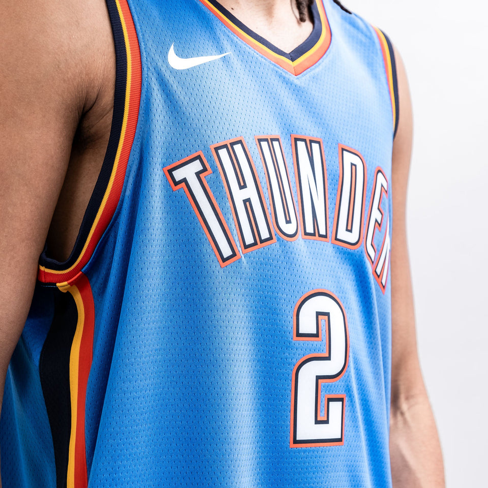 Shai Gilgeous-Alexander Oklahoma City Thunder 2026 Icon Edition NBA Swingman Jersey