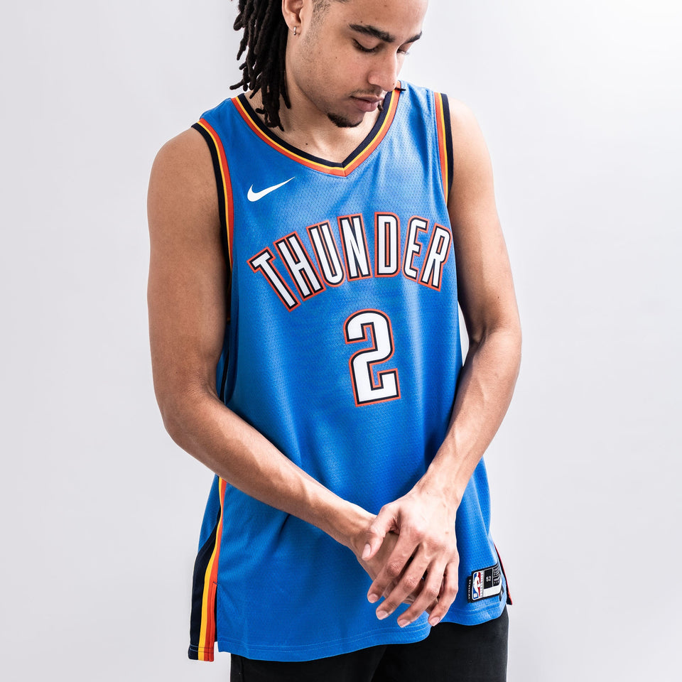 Shai Gilgeous-Alexander Oklahoma City Thunder 2026 Icon Edition NBA Swingman Jersey