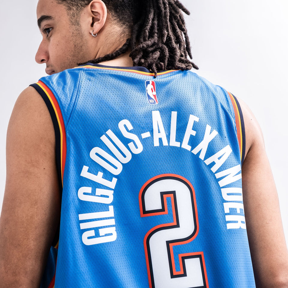 Shai Gilgeous-Alexander Oklahoma City Thunder 2026 Icon Edition NBA Swingman Jersey