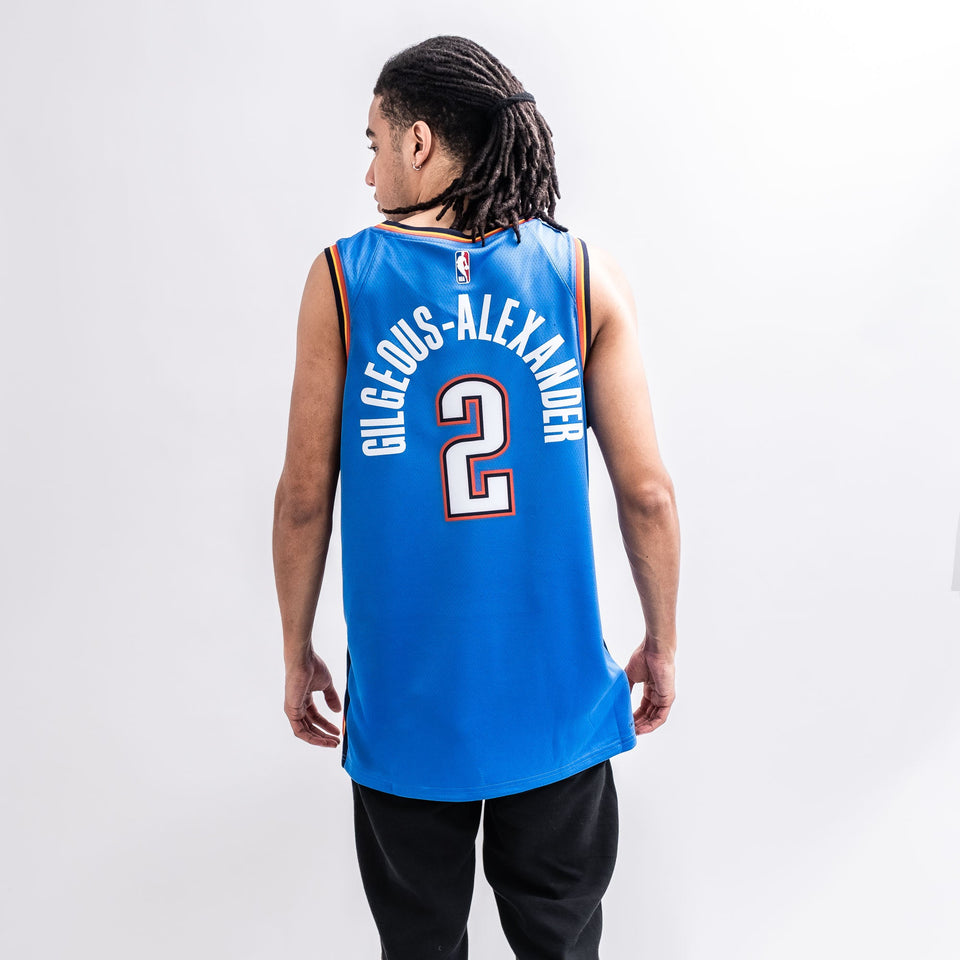Shai Gilgeous-Alexander Oklahoma City Thunder 2026 Icon Edition NBA Swingman Jersey