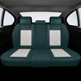 Beige & Green Ultra Car Seat Covers