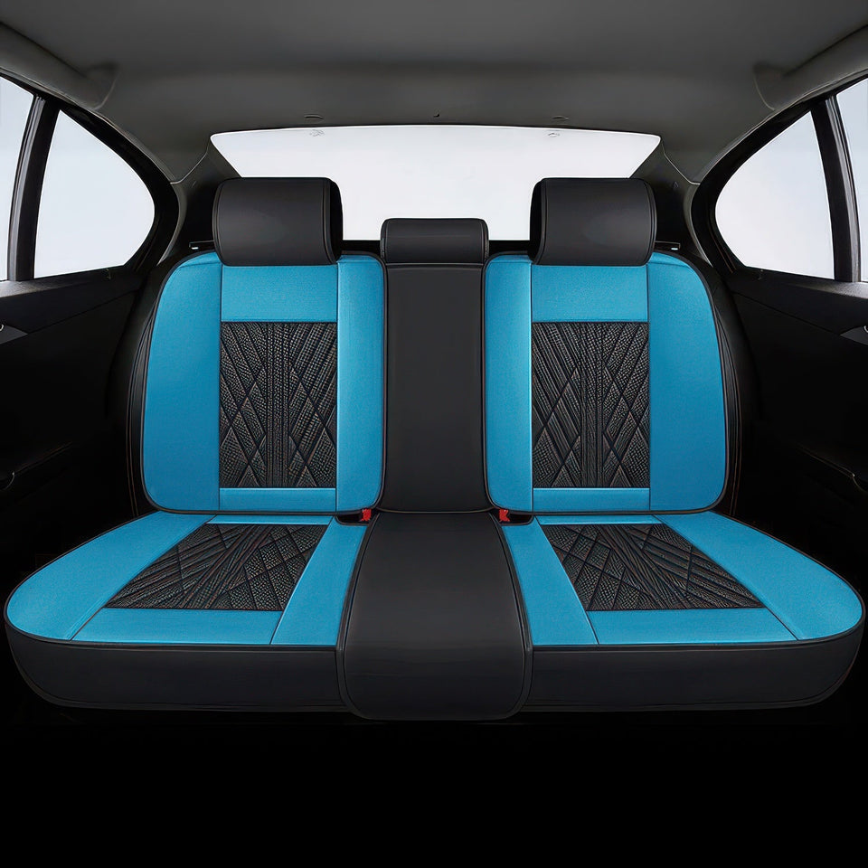 Black & Blue Ultra Car Seat Covers