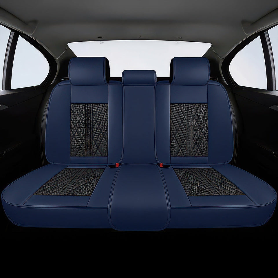 Black & Navy Ultra Car Seat Covers