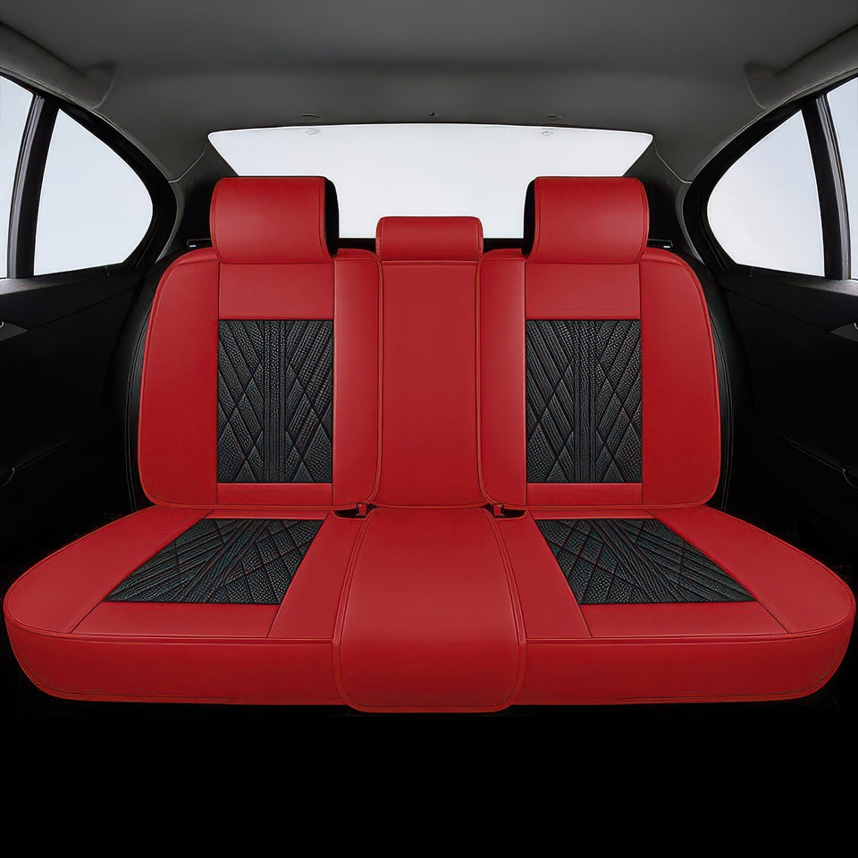 Black & Red Ultra Car Seat Covers