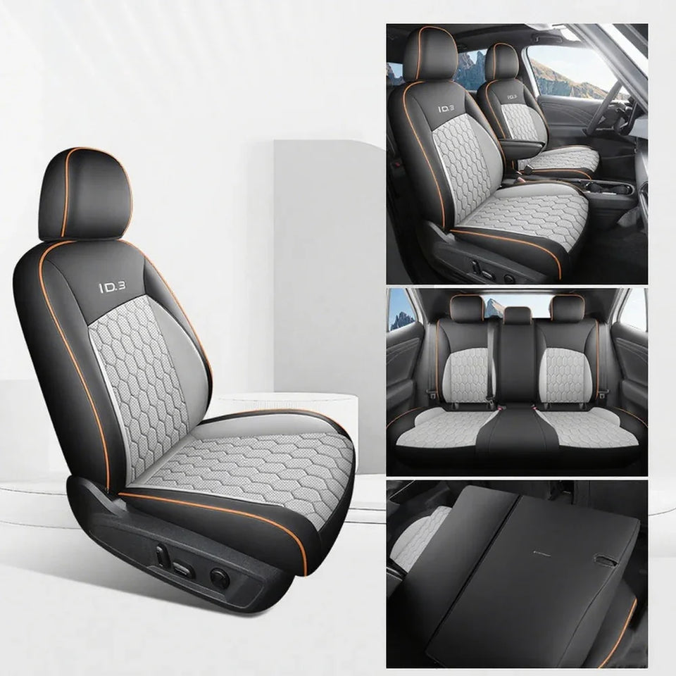 Leather Full-covered Car Seat Covers For VW ID.3 2024