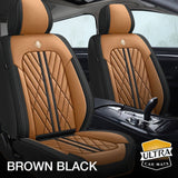 Brown & Black Ultra Car Seat Covers