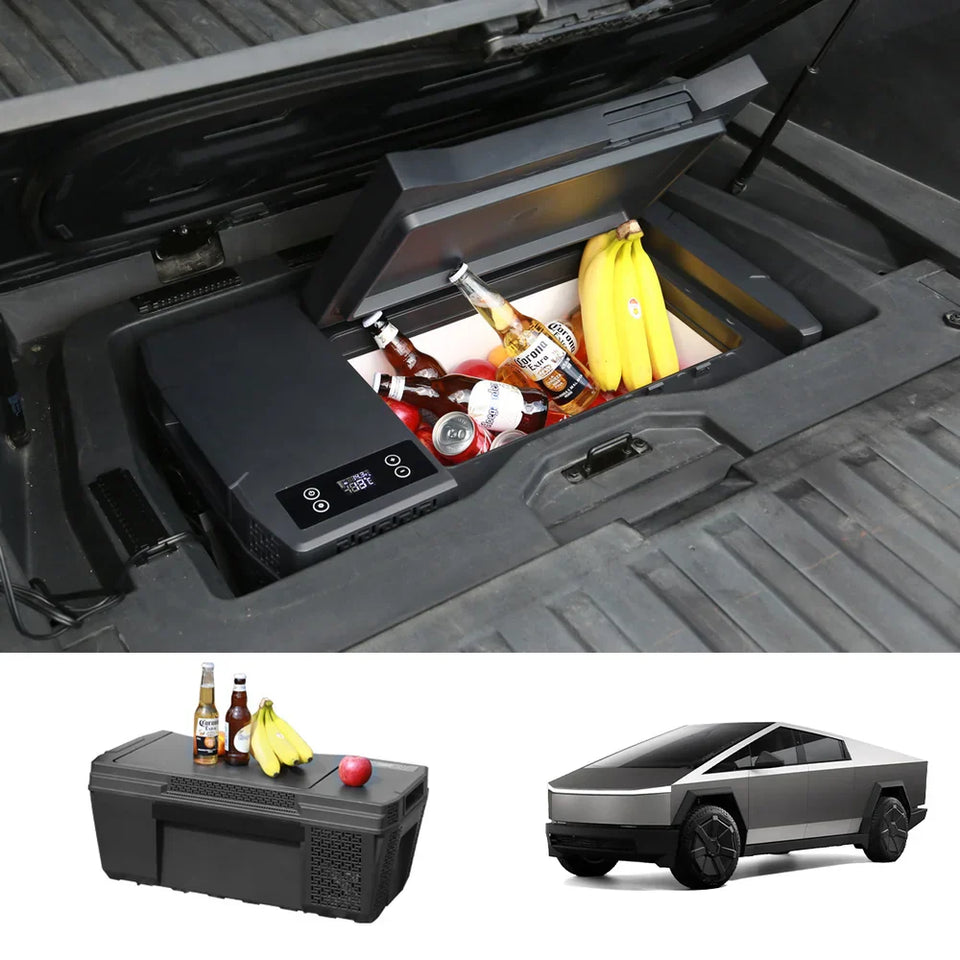 25L Portable Rear Trunk Cooler for Tesla Cybertruck - Compact Electronic Cooling System