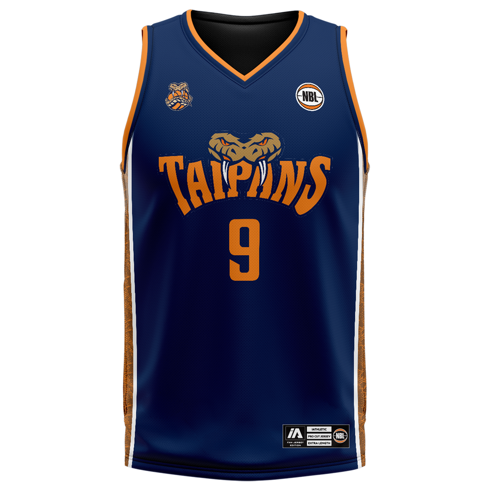 Jack McVeigh #9 Cairns Taipans 2025/26 'Street Edition' NBL Jersey