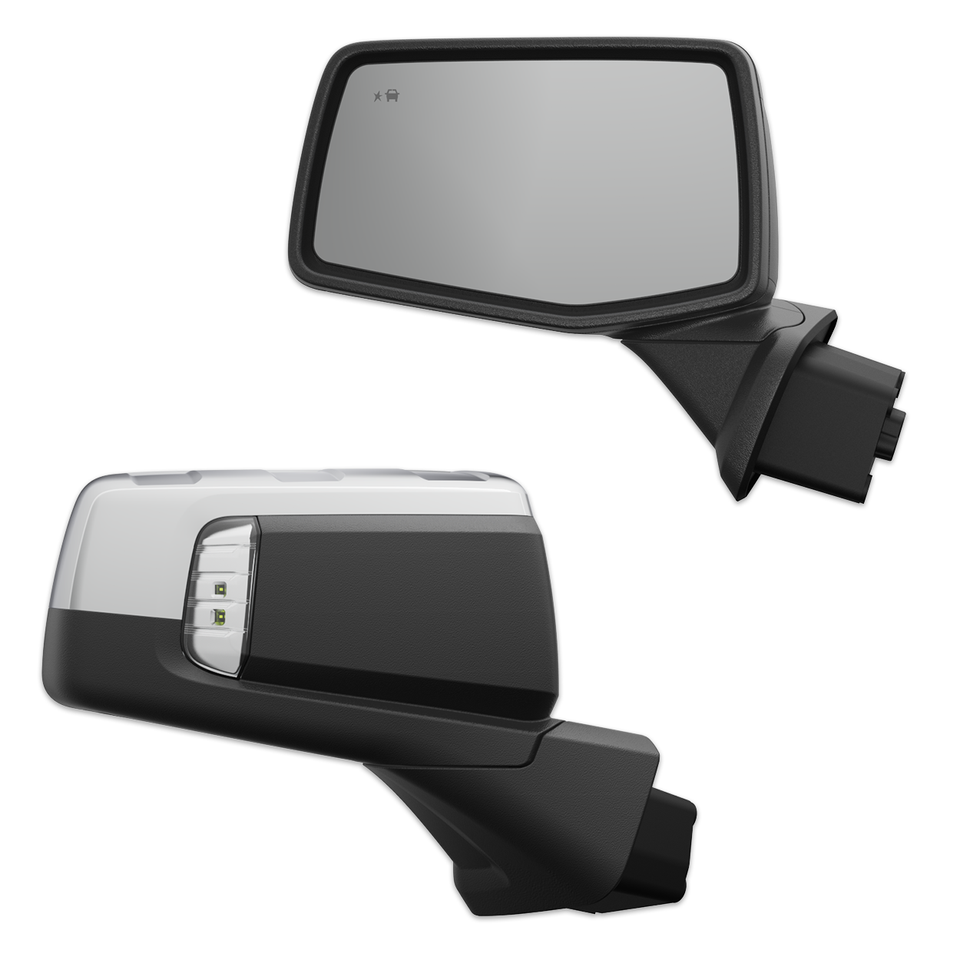 2019-2025 Chevy Silverado 1500 Power Folding Small Sport Mirrors
