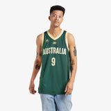 Xavier Cooks Australian Boomers National Home Green Jersey