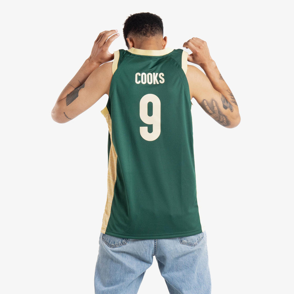 Xavier Cooks Australian Boomers National Home Green Jersey