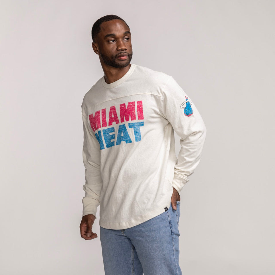 '47 Brand Miami HEAT Original Vice Long Sleeve Tee