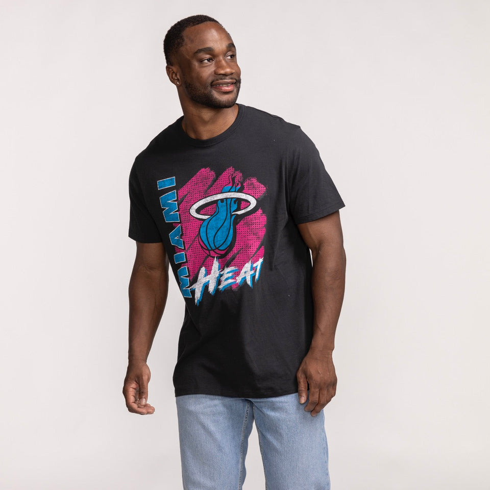 '47 Brand Miami HEAT Original Vice Front Row Tee