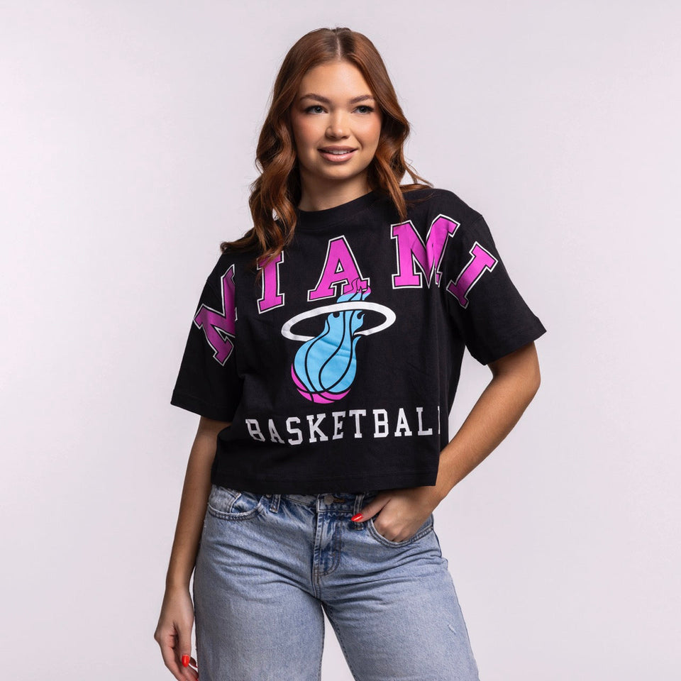 '47 Brand Miami HEAT Original Vice Nights Basketball Women's Tee