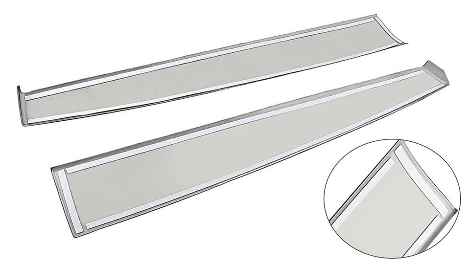 2022-2025 Tesla Model Y Dashboard Cap Cover - Matte Black - (2 Pieces)