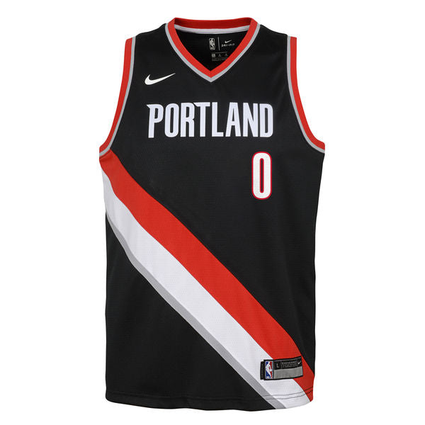 Damian Lillard Portland Trail Blazers 2024 Icon Edition Youth NBA Swingman Jersey