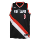 Damian Lillard Portland Trail Blazers 2024 Icon Edition Youth NBA Swingman Jersey