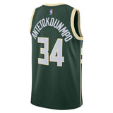 Giannis Antetokounmpo Milwaukee Bucks 2026 Icon Edition NBA Swingman Jersey