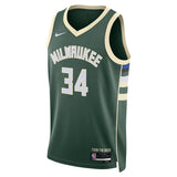 Giannis Antetokounmpo Milwaukee Bucks 2026 Icon Edition NBA Swingman Jersey