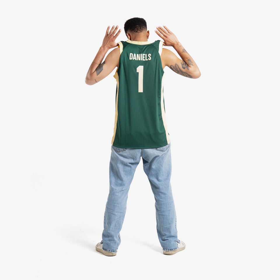 Dyson Daniels Australian Boomers National Home Green Jersey