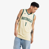 Dyson Daniels  Australian Boomers National Away Yellow Jersey