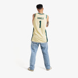 Dyson Daniels  Australian Boomers National Away Yellow Jersey