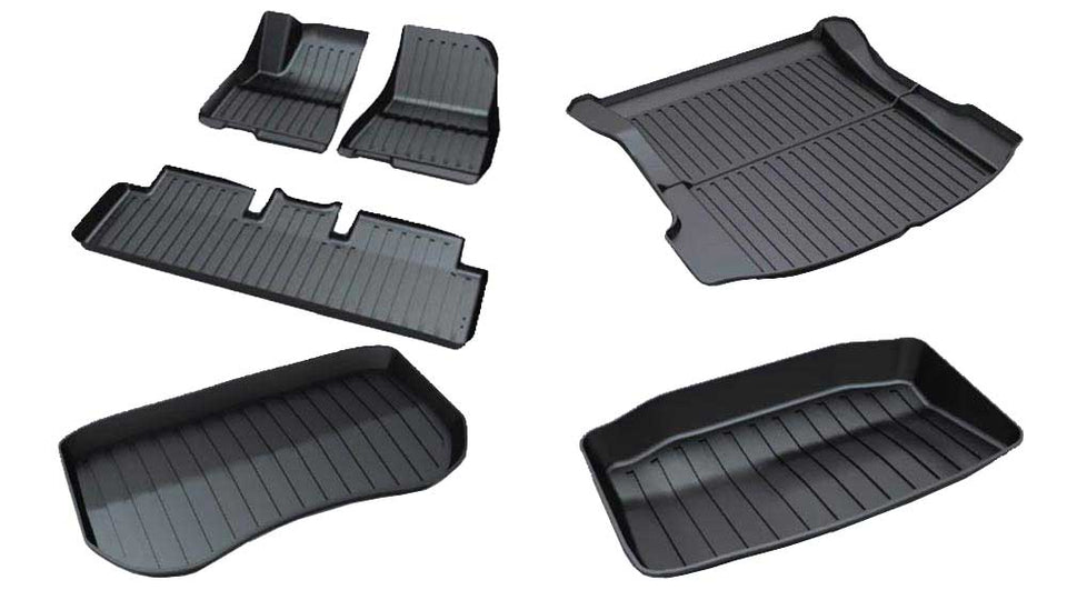 2021-2023 Tesla Model 3 Floor Mats Full Set