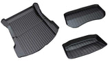 2017-2023 Tesla Model 3 Front and Rear Trunk Mats Liners