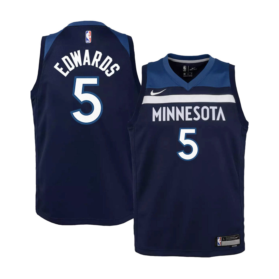 Anthony Edwards Minnesota Timberwolves 2026 Icon Edition Youth NBA Swingman Jersey