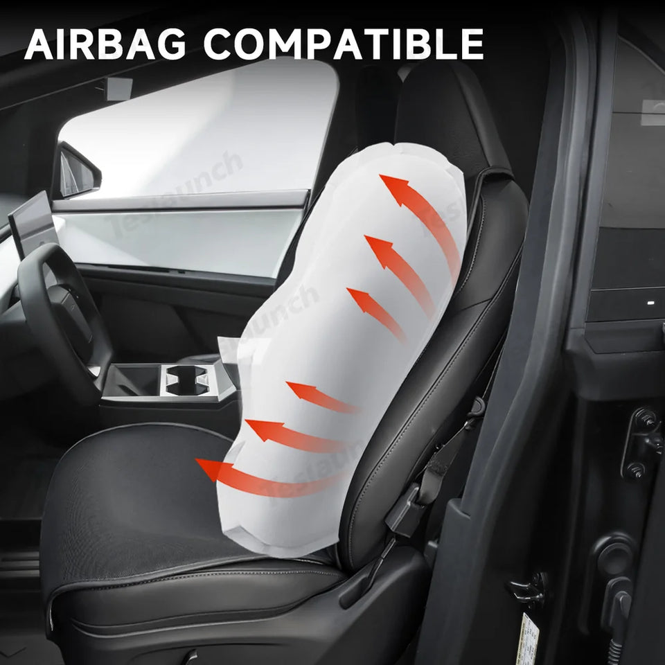 Premium Airflow Seat Covers for Tesla Cybertruck 2024+ - Enhance Comfort and Style!