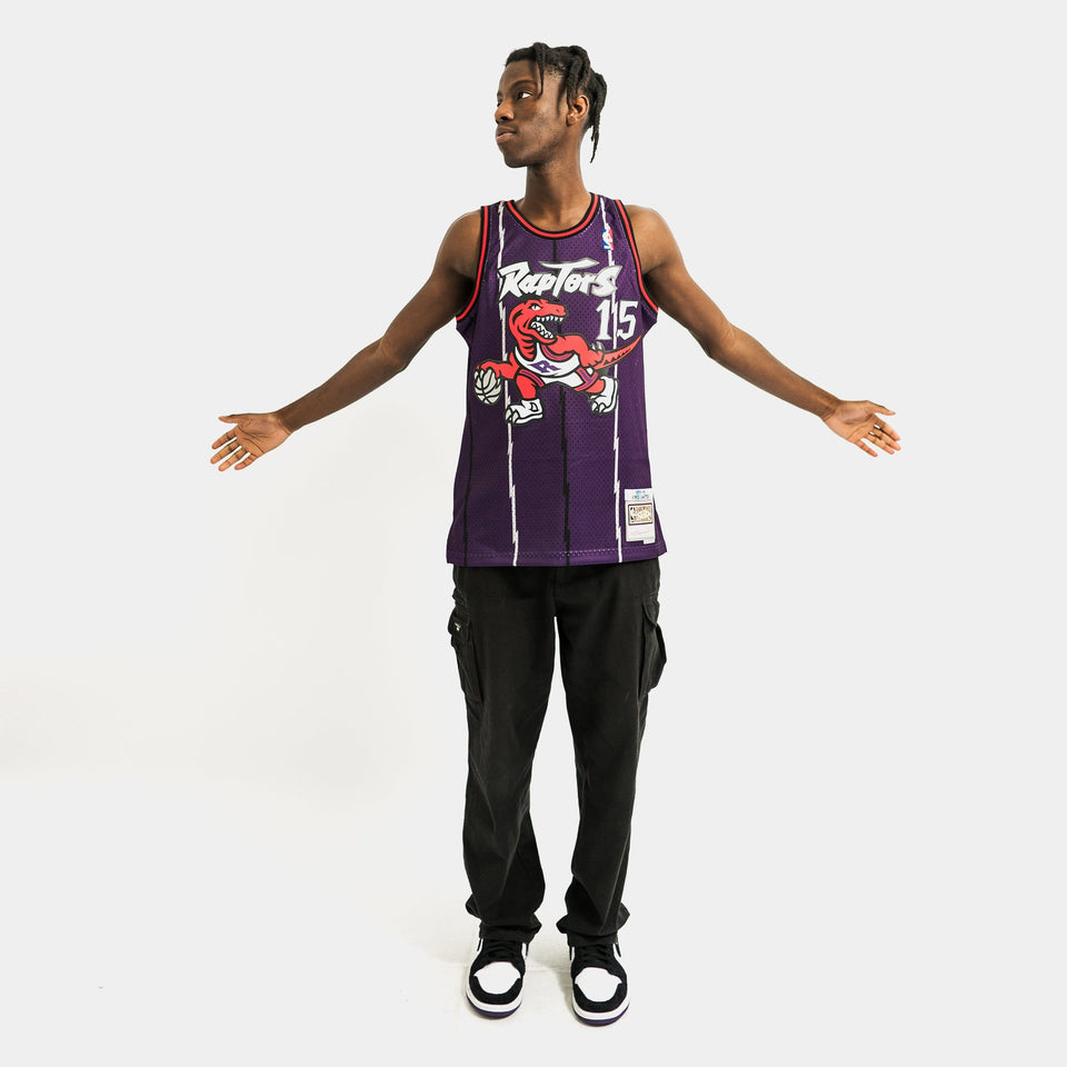 Vince Carter Toronto Raptors Hardwood Classics Throwback NBA Swingman Jersey