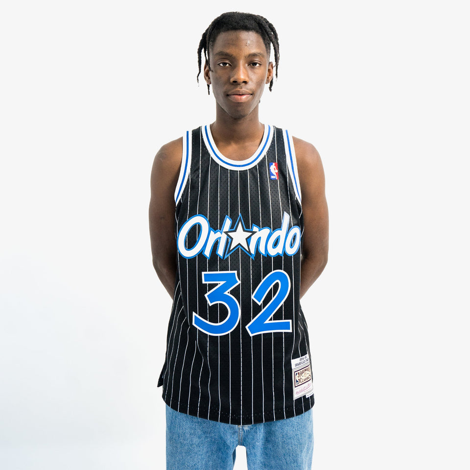Shaquille O'Neal Orlando Magic HWC Throwback NBA Swingman Jersey