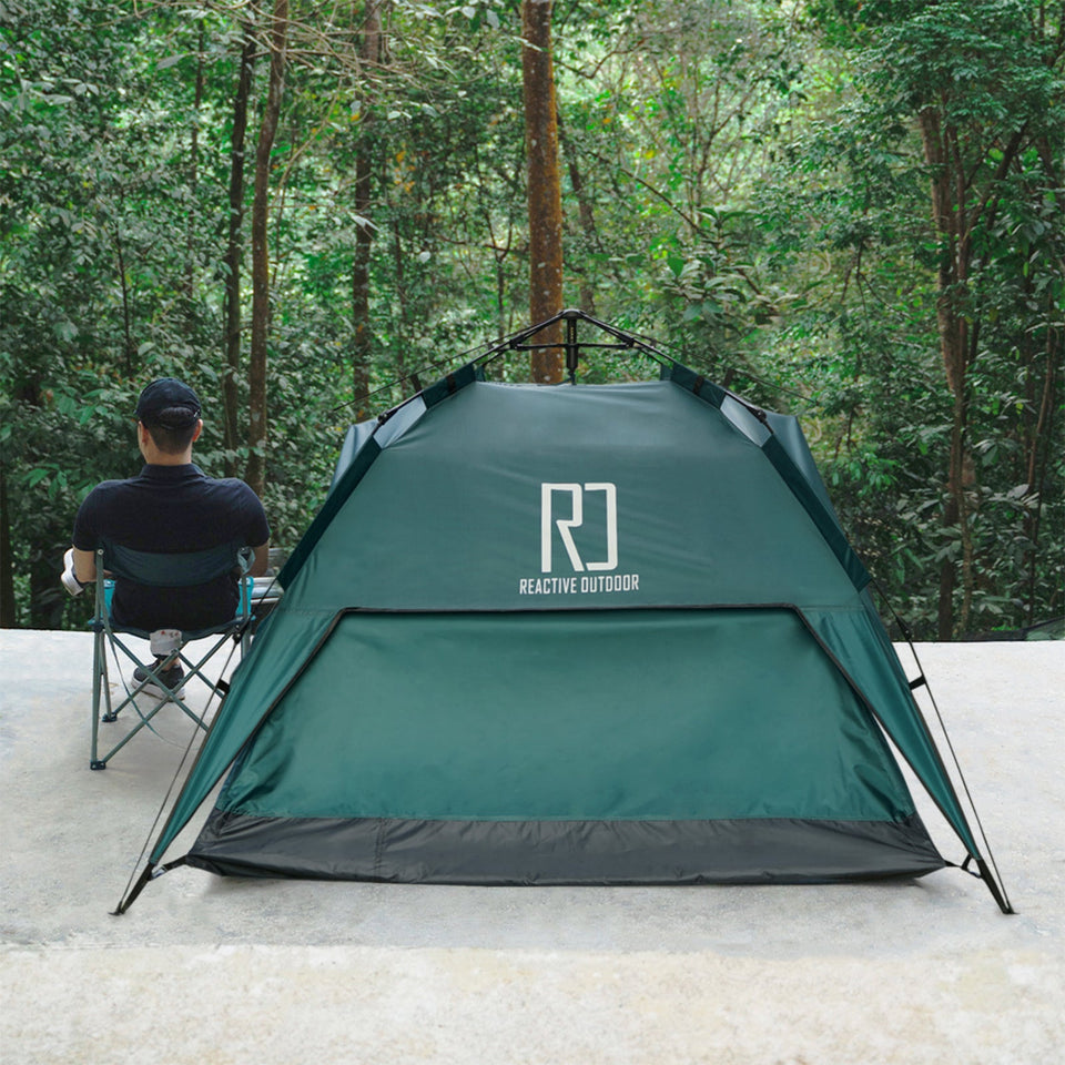 1 Small-Sized + 1 Large-Sized 3 Secs Tent + 2 FREE Camping Tarps (Family Package).