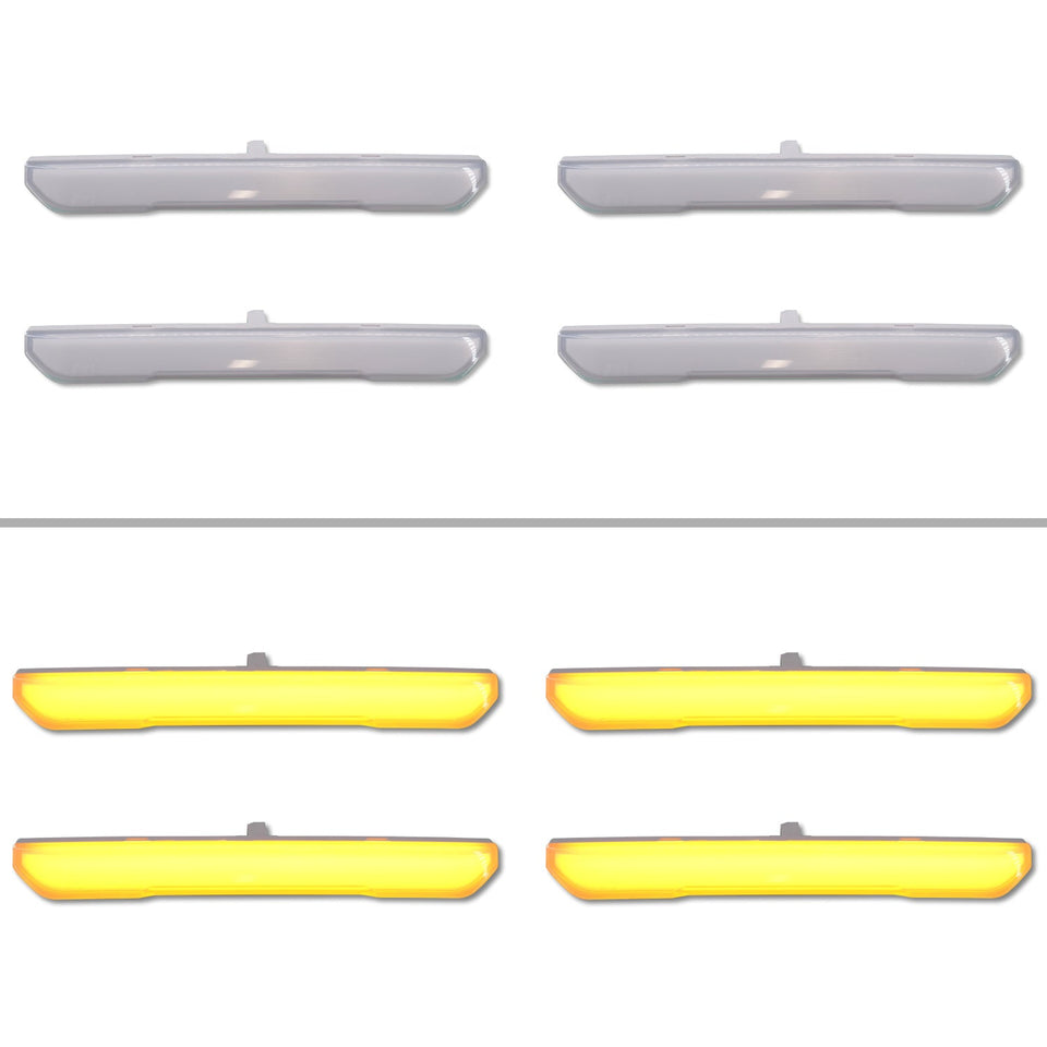 2020-2025 GMC Sierra 2500/3500 Fender Lights - Smoked / Frosted