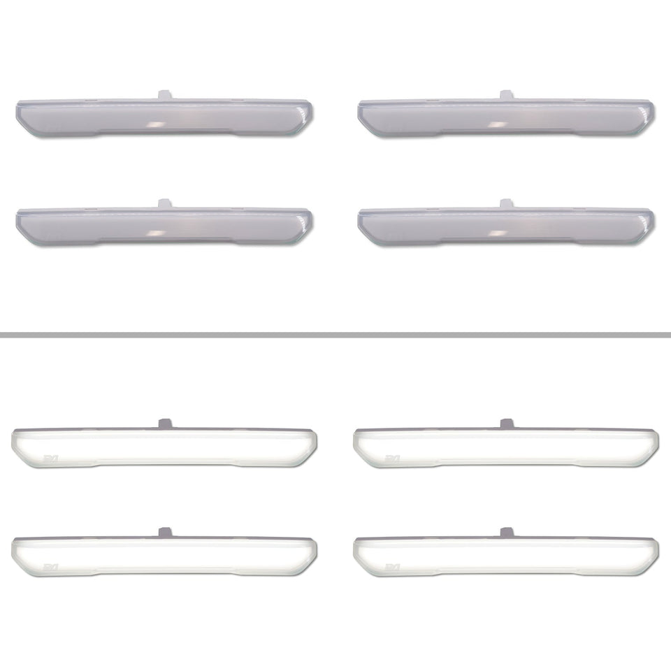 2020-2025 GMC Sierra 2500/3500 Fender Lights - Smoked / Frosted