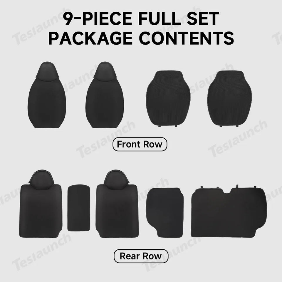 Premium Airflow Seat Covers for Tesla Cybertruck 2024+ - Enhance Comfort and Style!